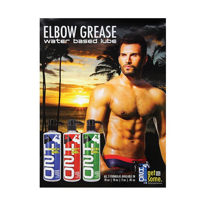 PROMO Elbow Grease H2O Lubricant Poster