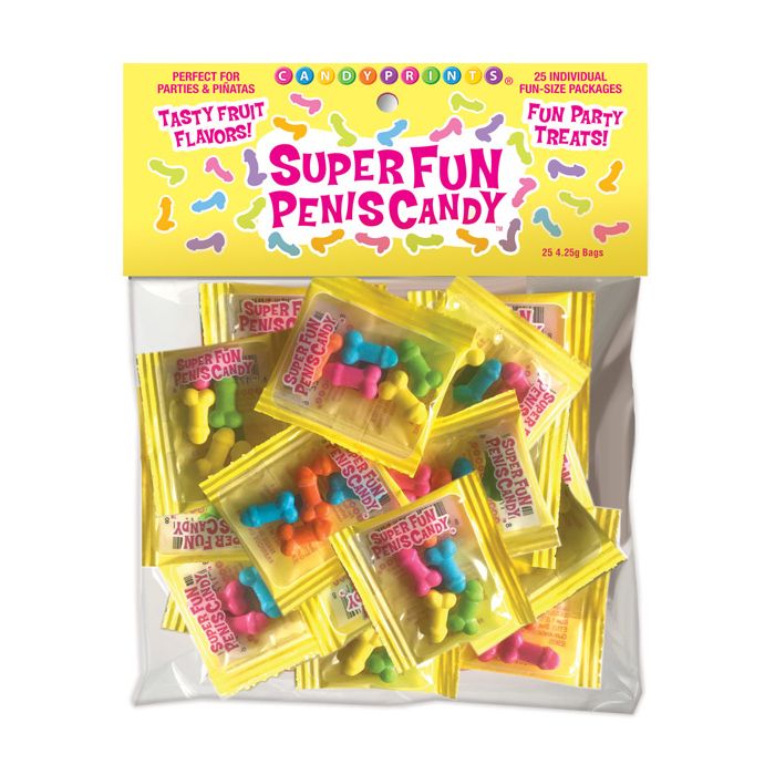 Super Fun Penis Candy - Bag of 25