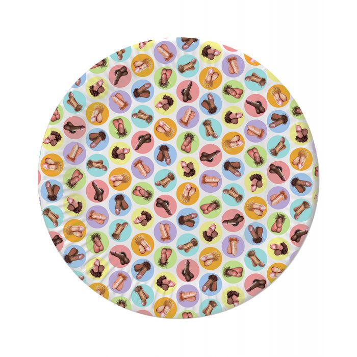 Mini-Penis Plates - Pack of 8