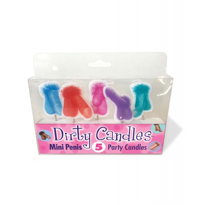 Mini-Penis Dirty Candle Set - Set of 5