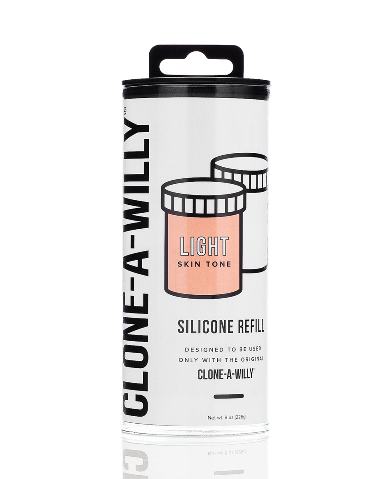 Clone-A-Willy Silicone Refill - Light Skin Tone
