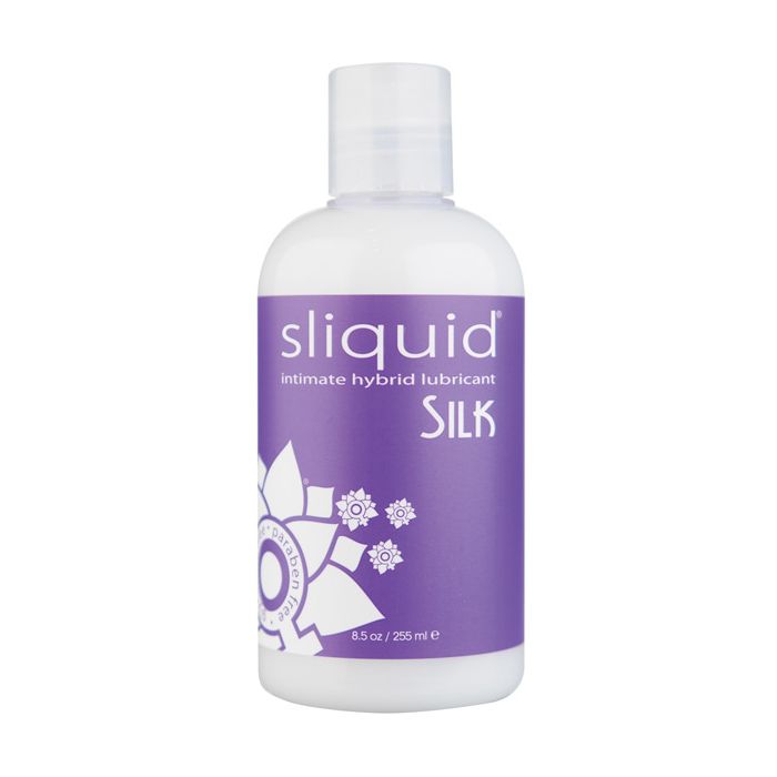 Sliquid Silk Hybrid Lube Glycerin & Paraben Free - 8.5 oz 