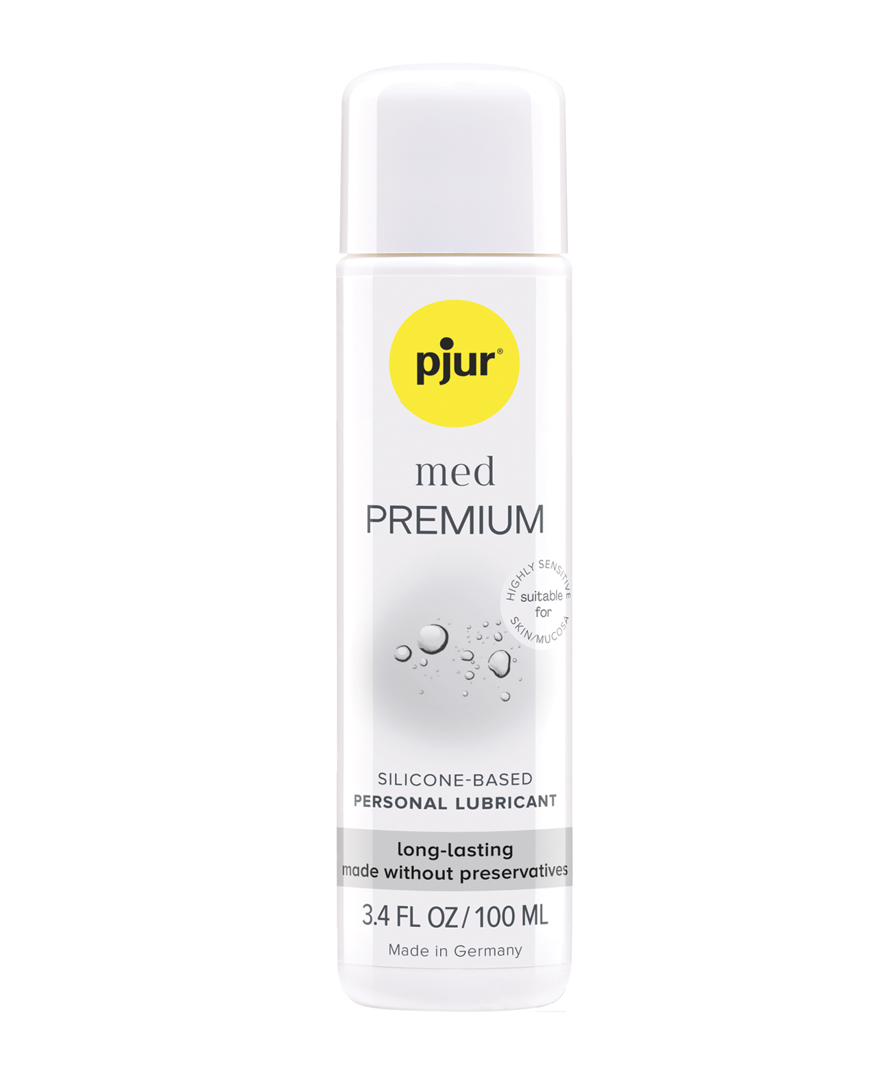 Pjur Med Premium Glide Concentrated Silicone Personal Lubricant - 100 ml Bottle