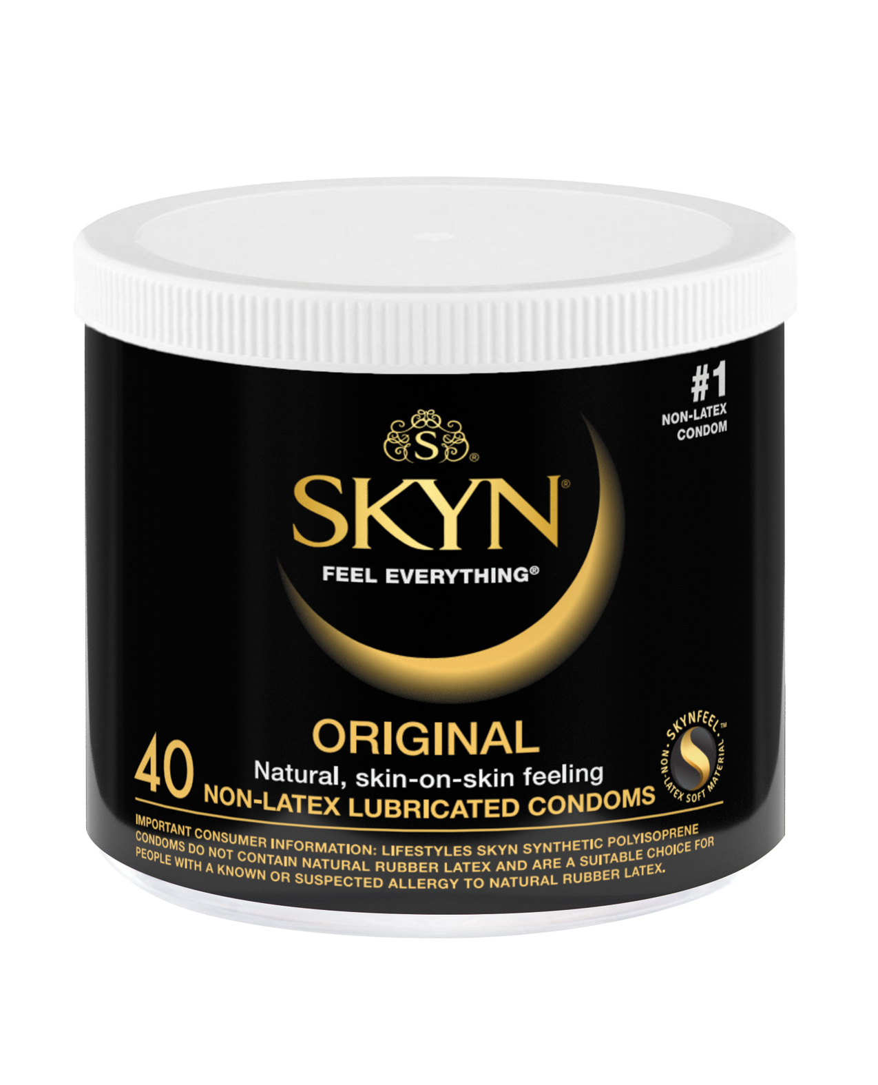 Lifestyles SKYN Original Condoms - Bowl of 40