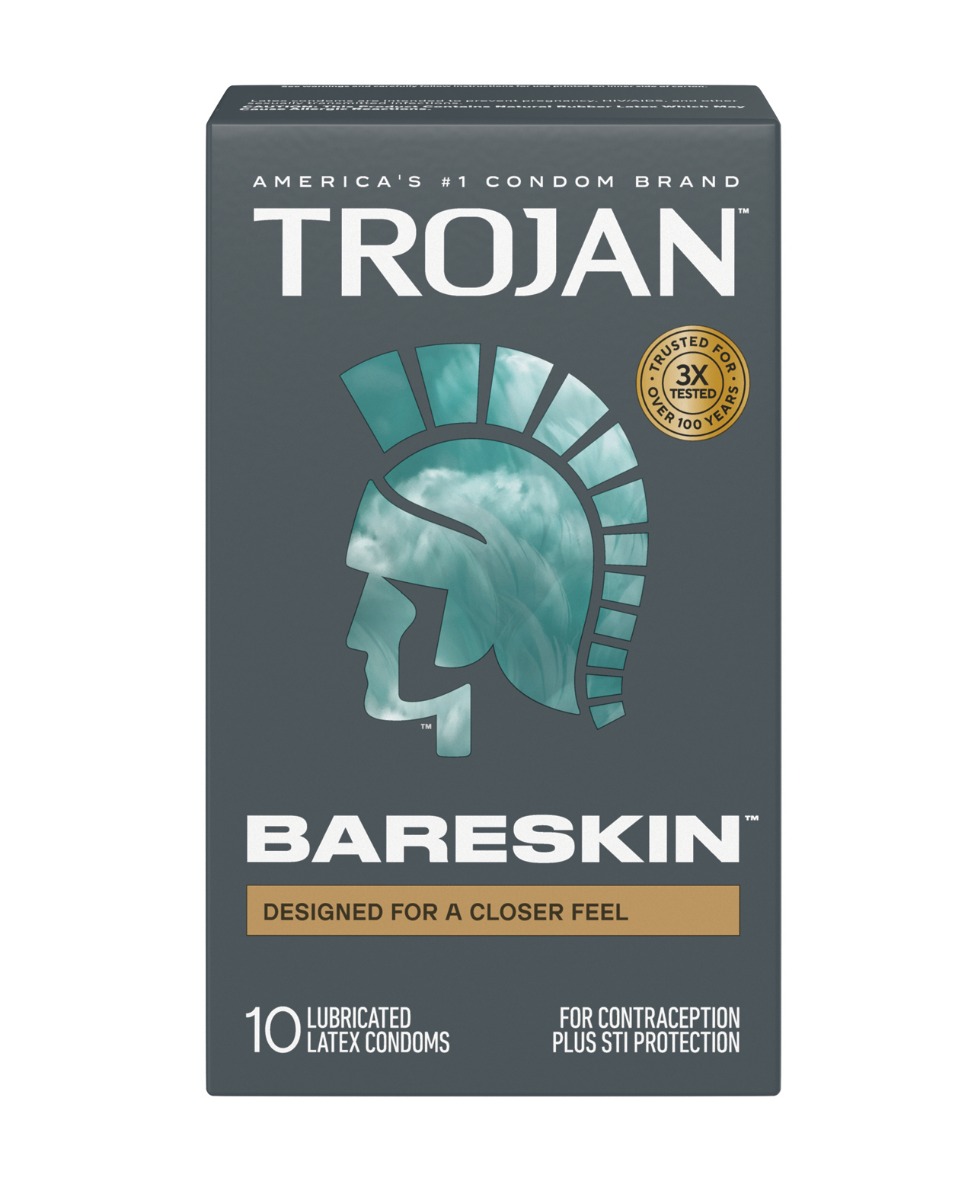 Trojan BareSkin Condoms - Box of 10