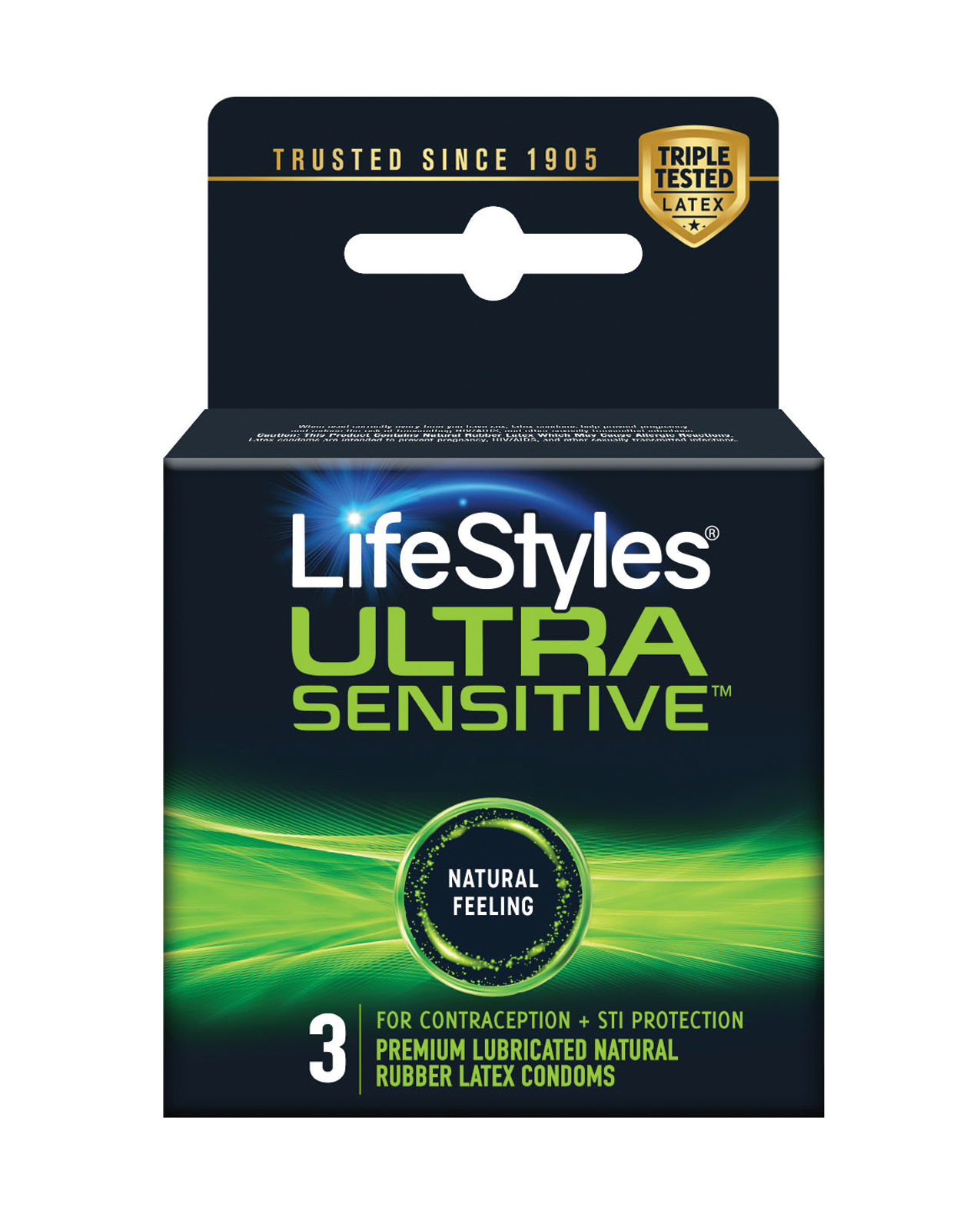 Lifestyles Ultra Sensitive - Box of 3