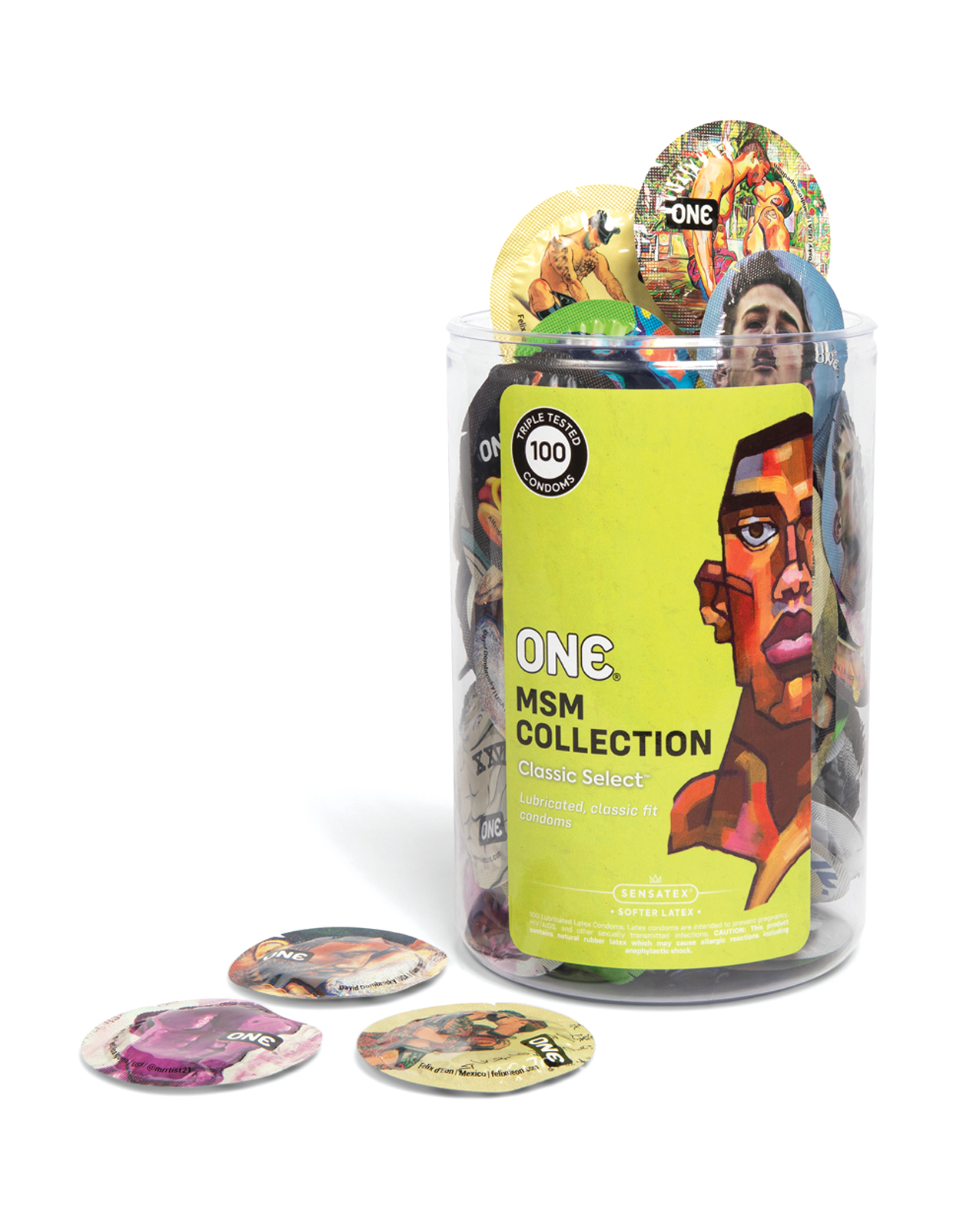 One MSM Condom Collection - Bowl of 100