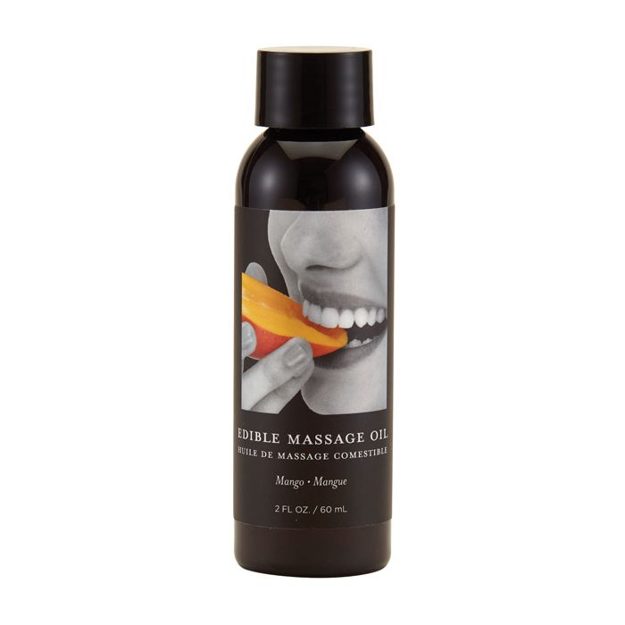 Earthly Body Edible Massage Oil - 2 oz Mango