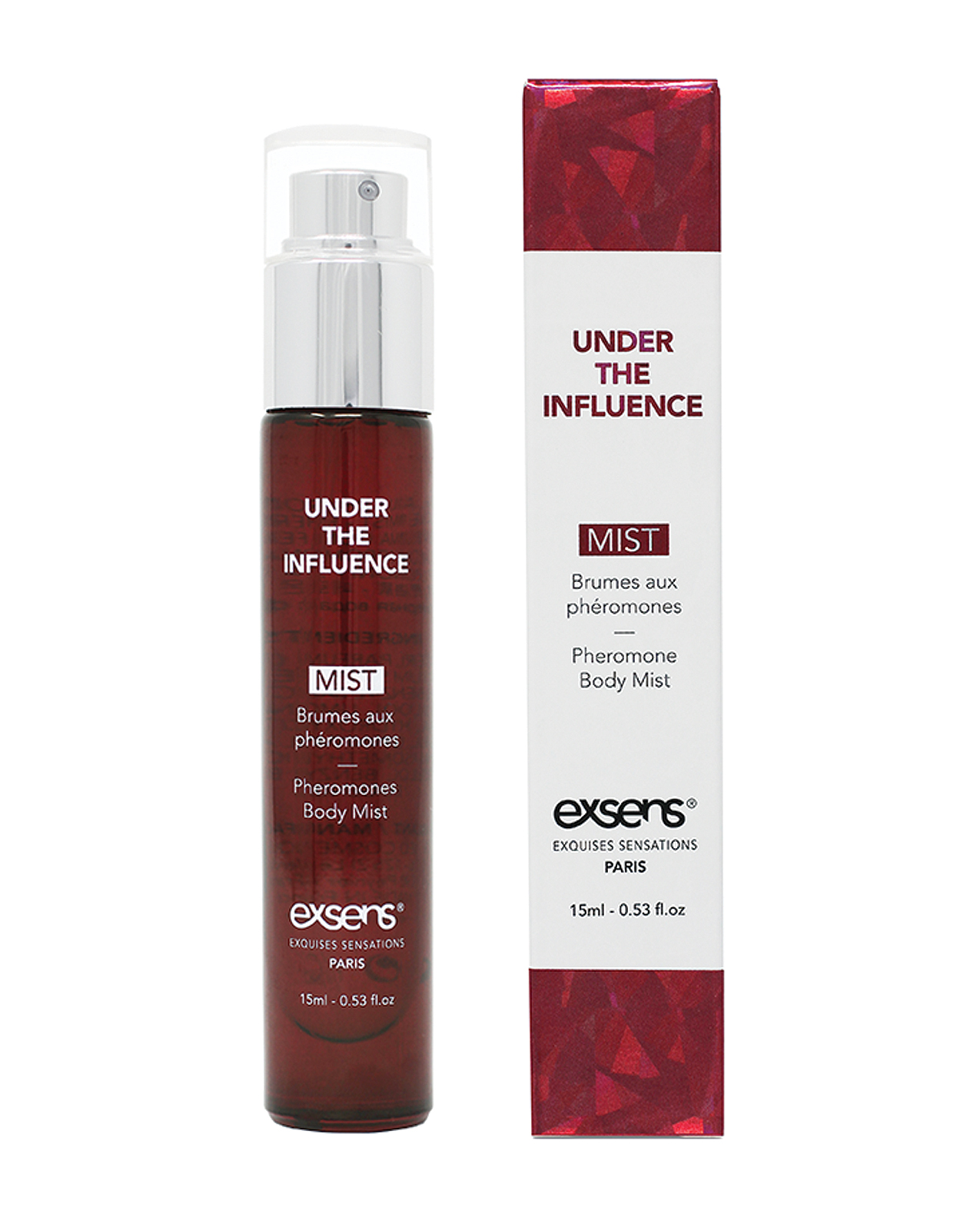 EXSENS of Paris Body Mist with Pheromones - 15 ml Under the Influence