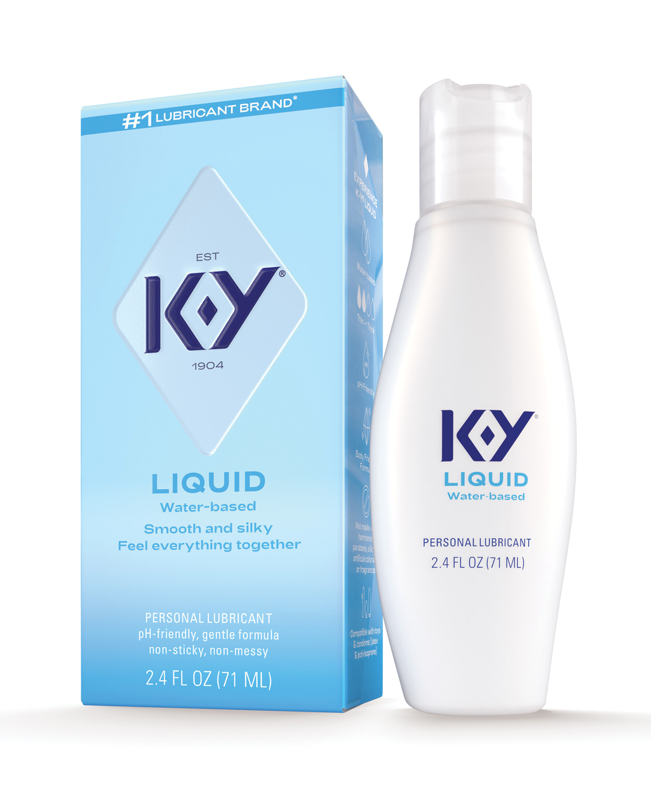 K-Y Natural Feeling Liquid - 2.4 oz