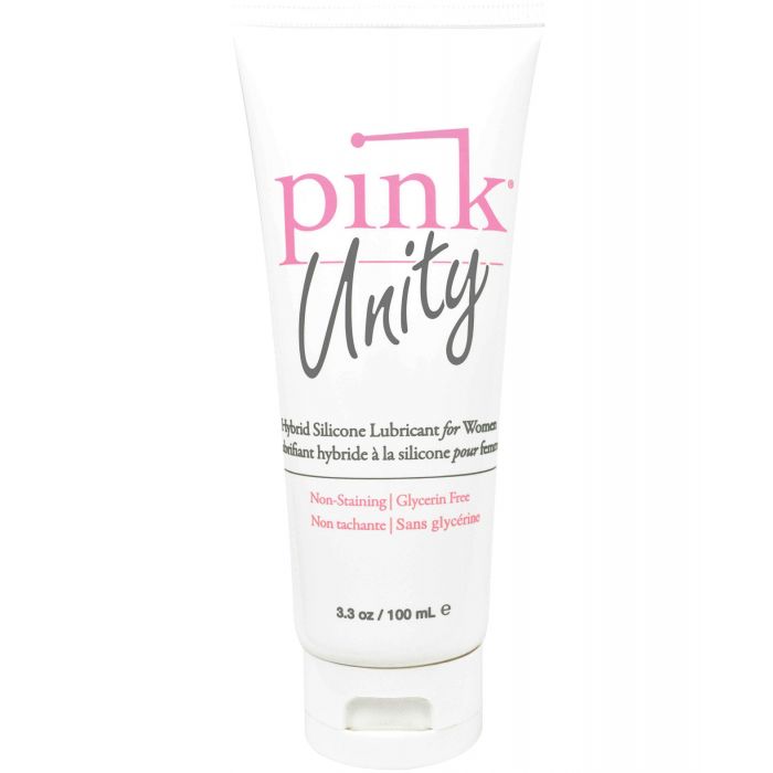 Pink Unity Hybrid Silicone Based Lubricant - 3.3 oz Tube