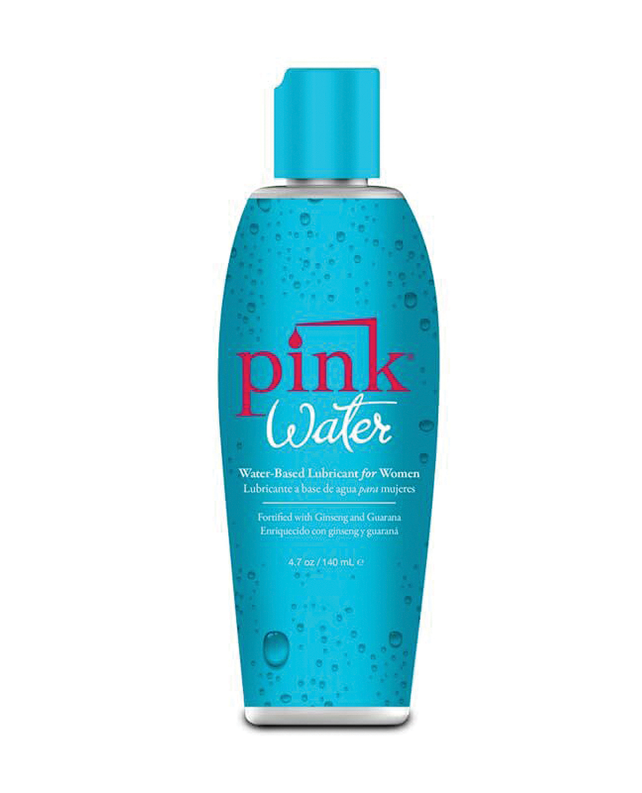 Pink Water Lube - 4.7 oz Flip Top Bottle