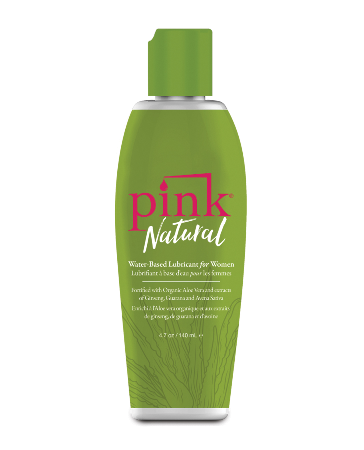 Pink Natural Water Based Lubricant for Women - 4.7 oz