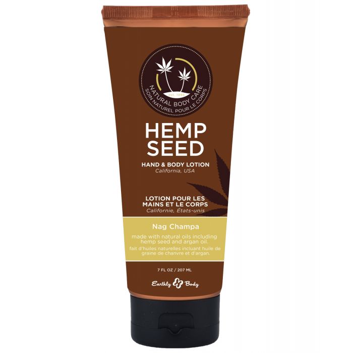 Earthly Body Hand & Body Lotion - 7 oz Tube Nag Champa