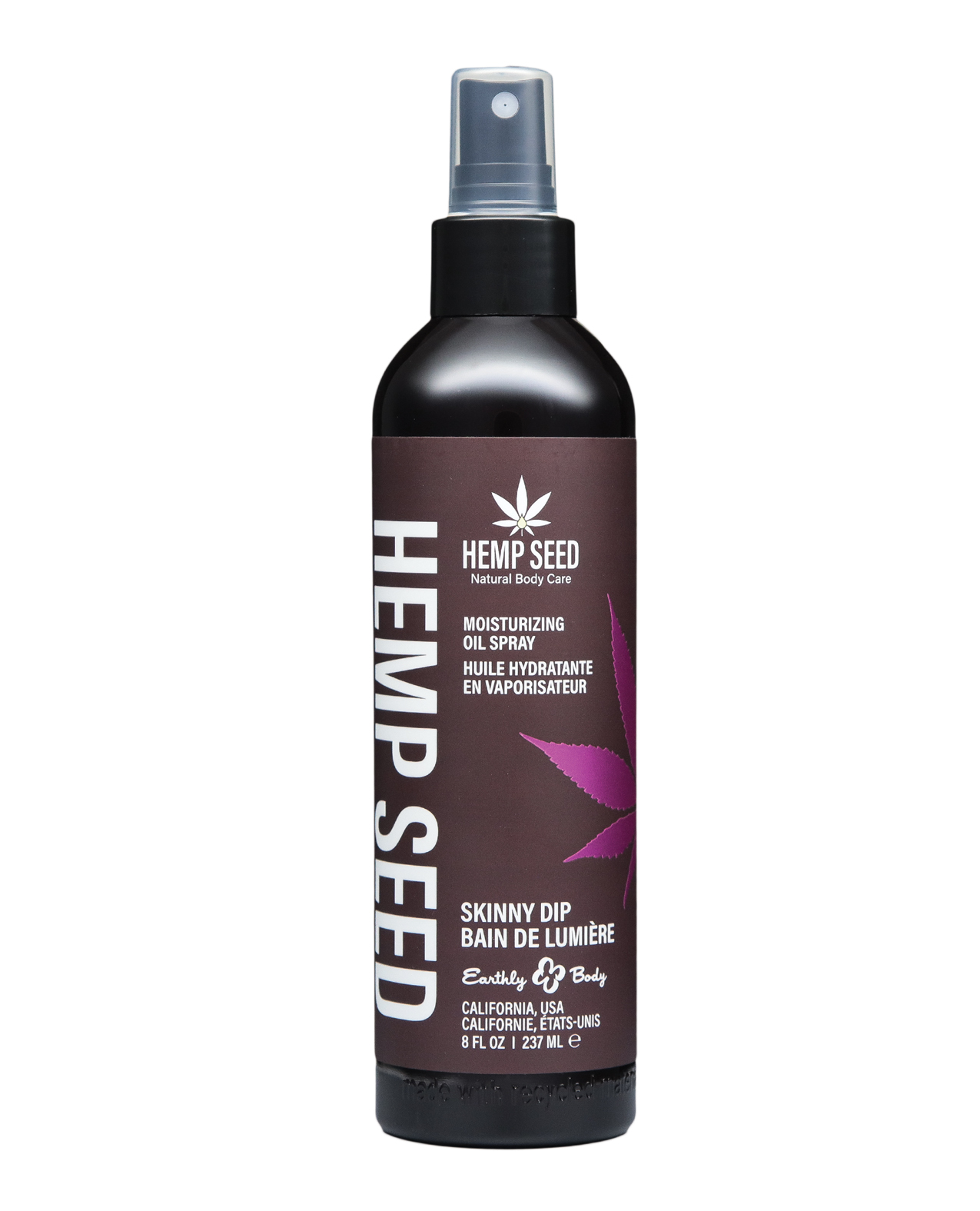 Earthly Body Moisturizing Oil Spray - 8 oz Skinny Dip