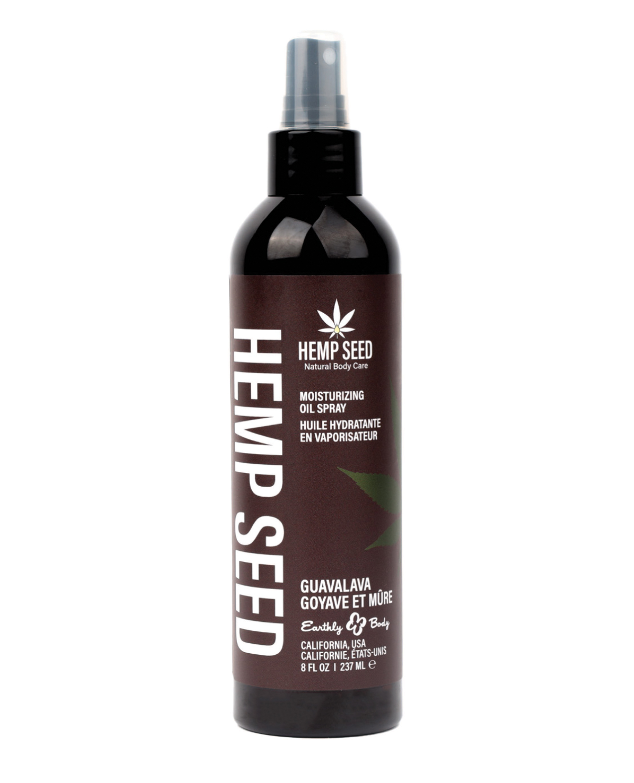 Earthly Body Moisturizing Oil Spray - 8 oz Guavalava