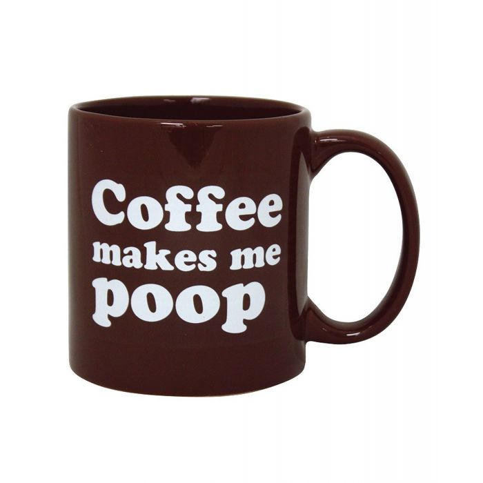 Attitude Mug Coffee Makes Me Poop - 22 oz