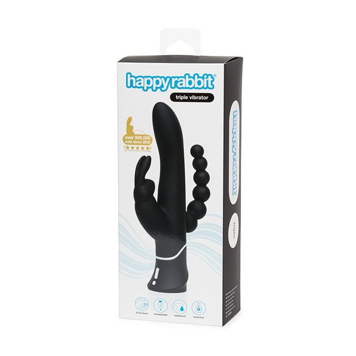Happy Rabbit Triple Curve - Black