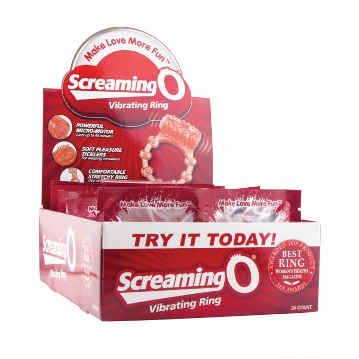 Screaming O Vibrating Ring POP - Display of 24