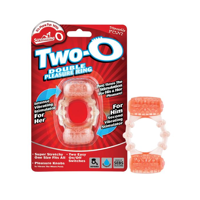 Screaming O Two-O Double Pleasure Ring