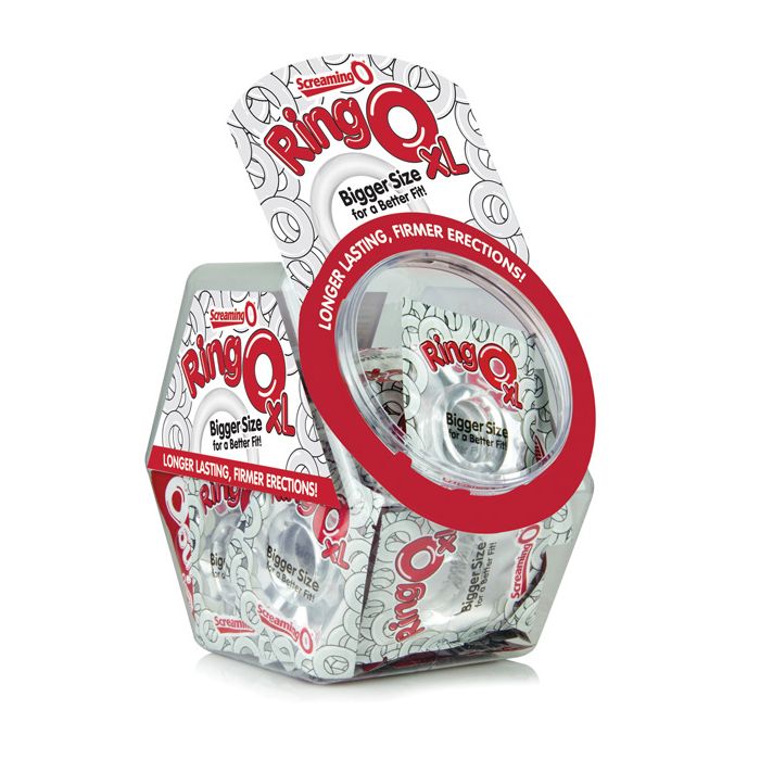 Screaming O The RingO XL Clear - Bowl of 36