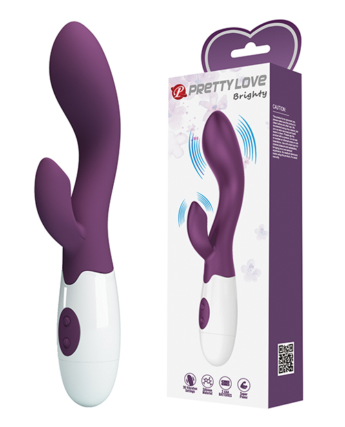 Pretty Love Brighty Vibrator - Purple 