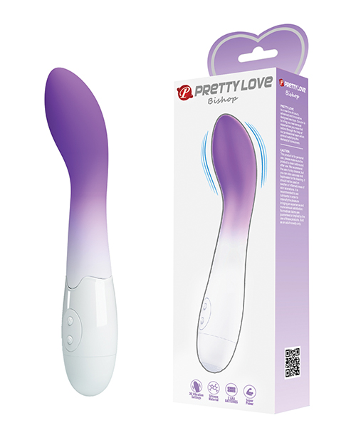 Pretty Love Bishop Vibrator - Purple Ombre 