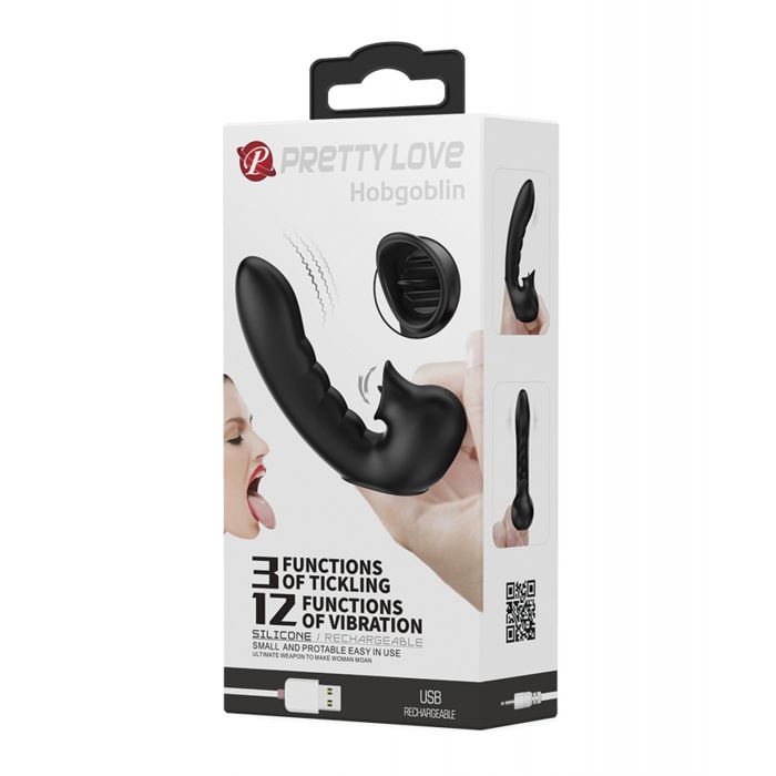 Pretty Love Hobgoblin Sucking Finger Vibe - Black