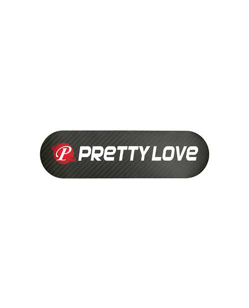 PROMO Pretty Love Small Polystyrene Banner - Black