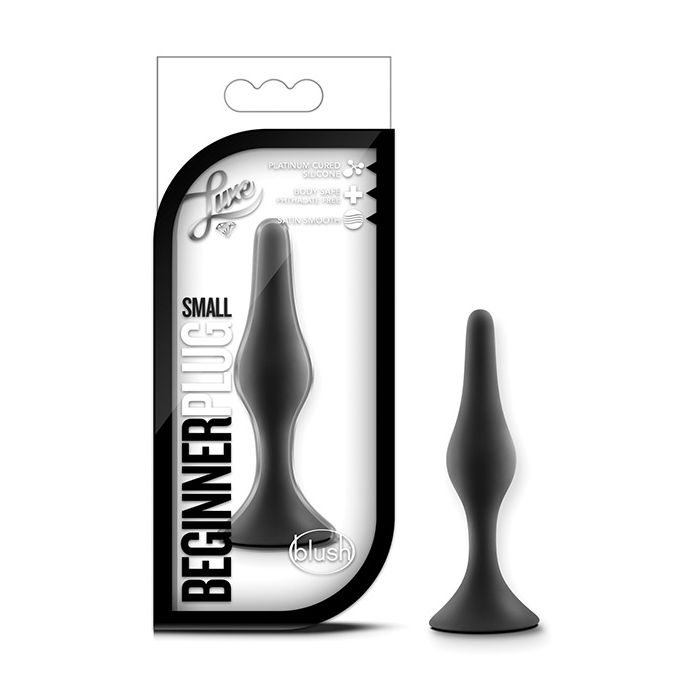 Blush Luxe Beginner Plug Small - Black