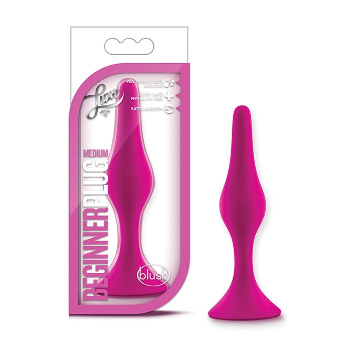 Blush Luxe Beginner Plug Medium - Pink