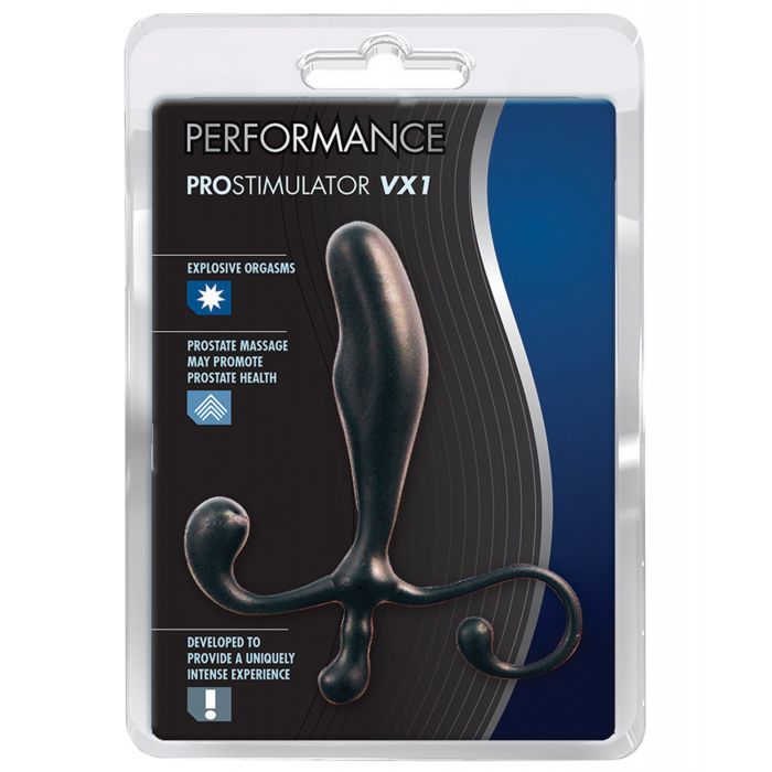 Blush Performance Prostate Massager - Black
