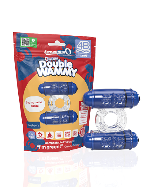 Screaming O 4B Double Wammy - Blueberry 