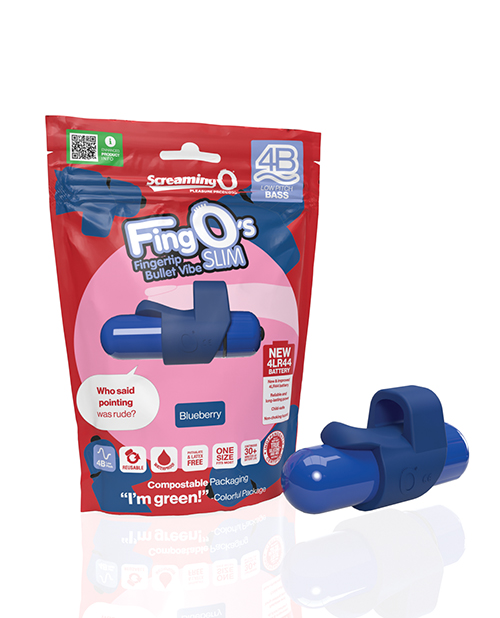 Screaming O 4B FingO Slim - Blueberry 