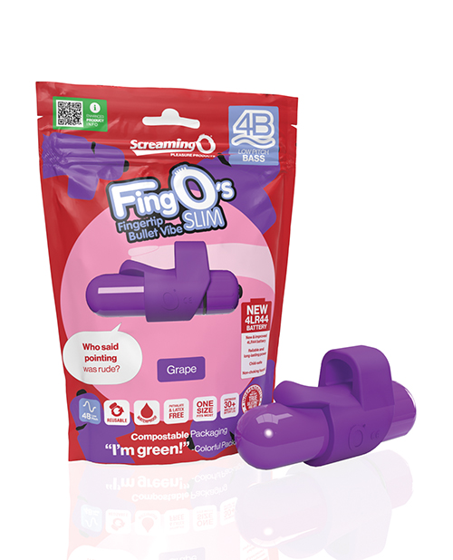 Screaming O 4B FingO Slim - Grape 