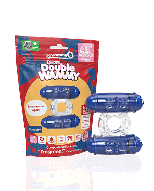 Screaming O 4T Double Wammy - Blueberry 