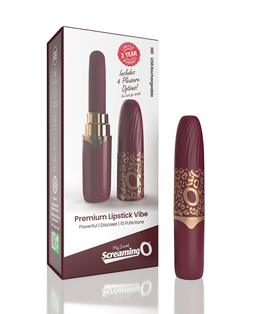 Screaming O My Secret Premium Lipstick Vibe - Merlot 