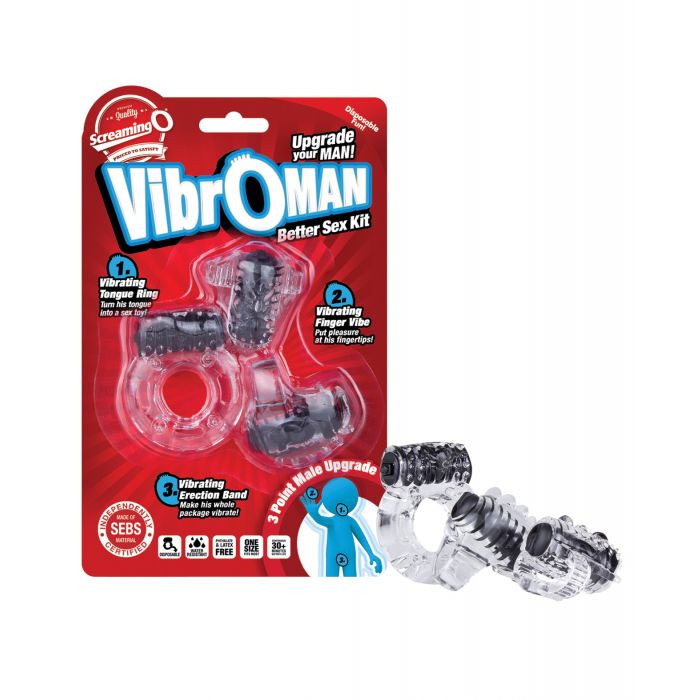 Screaming O VibrOMan - Black