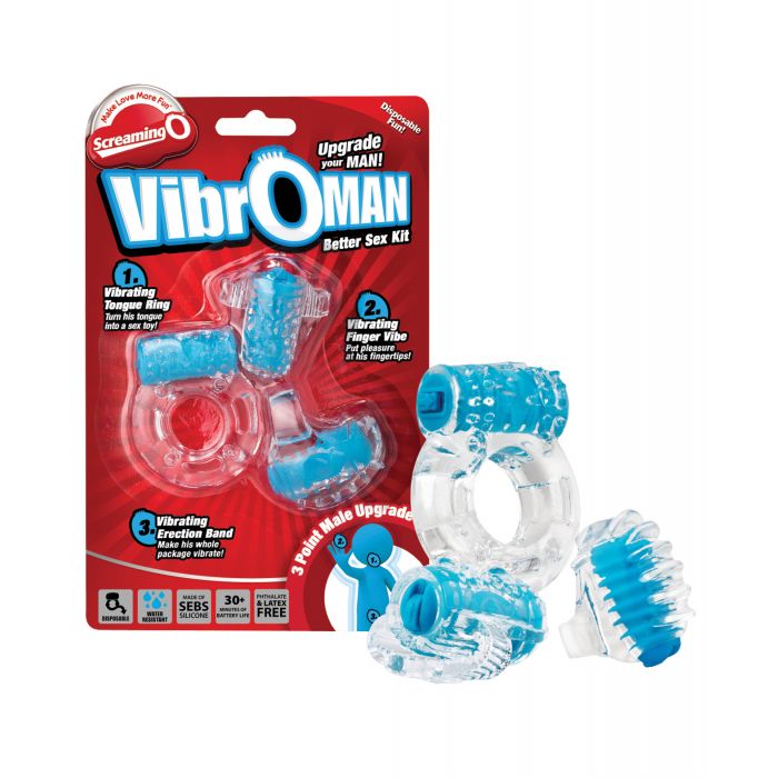 Screaming O VibrOMan - Blue