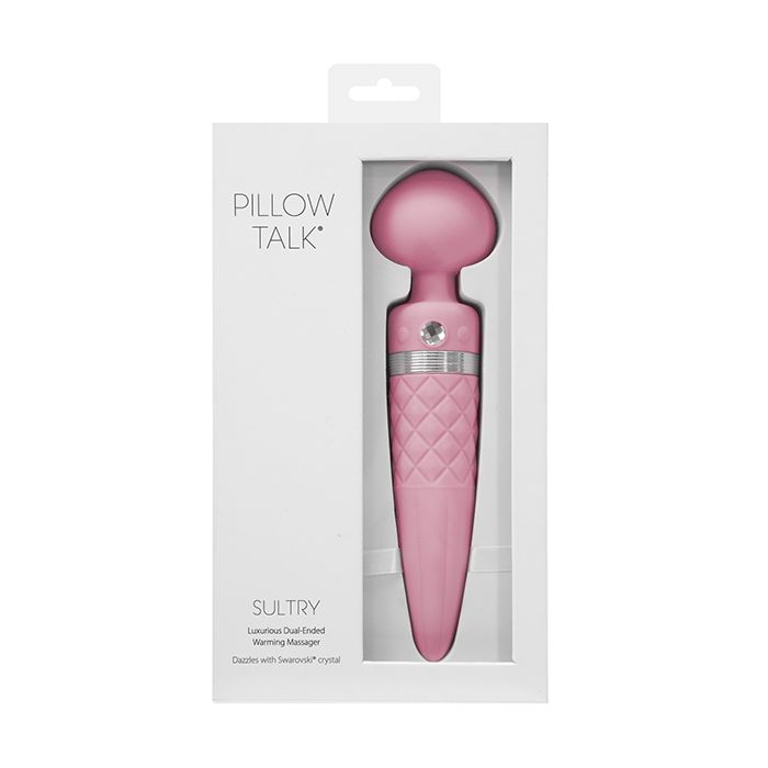 Pillow Talk Sultry Rotating Wand - Pink