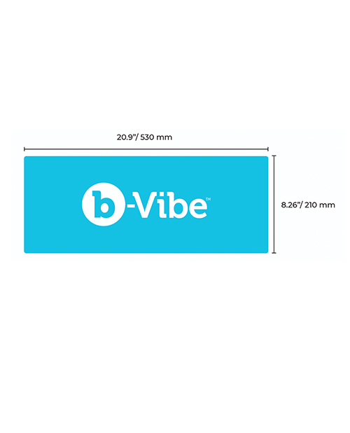PROMO b-Vibe Cardboard Logo Signage