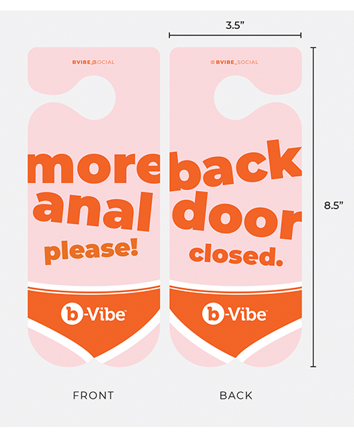 PROMO b-Vibe Sold Here Door Sticker