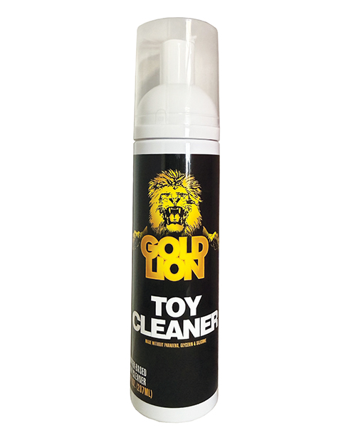 Gold Lion Toy Cleaner - 7 oz Spray Bottle 
