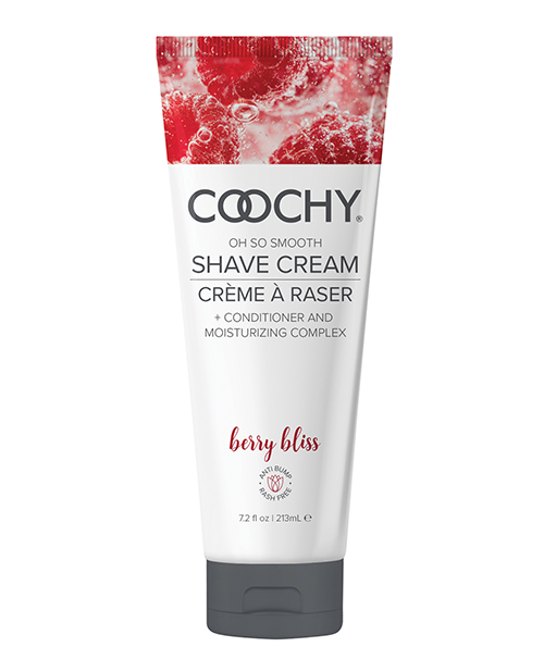 COOCHY Shave Cream - 7.2 oz Berry Bliss 