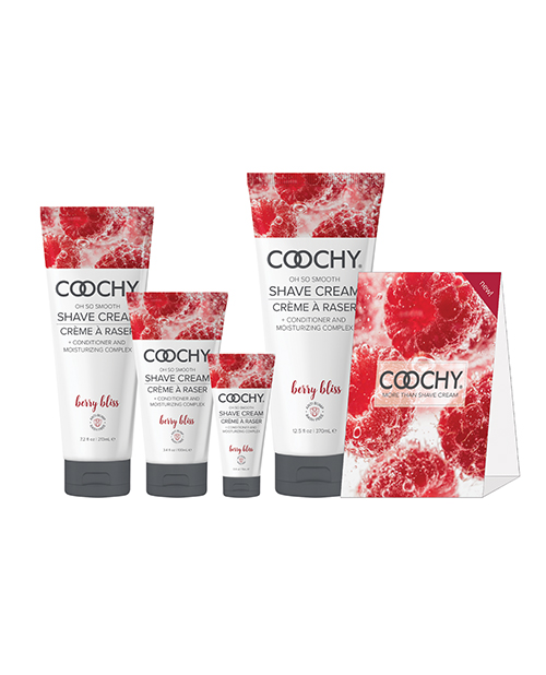 COOCHY Shave Cream Intro Bundle - Berry Bliss 