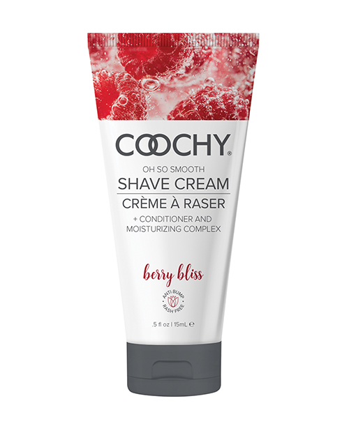 COOCHY Shave Cream - 0.5 oz Berry Bliss 
