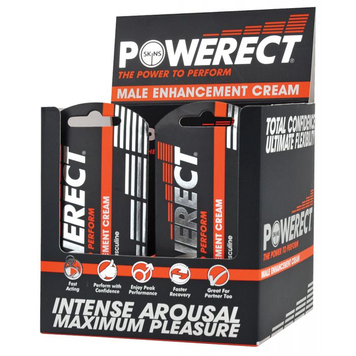 Powerect Arousal Cream Display - 5 ml Foil Display of 54