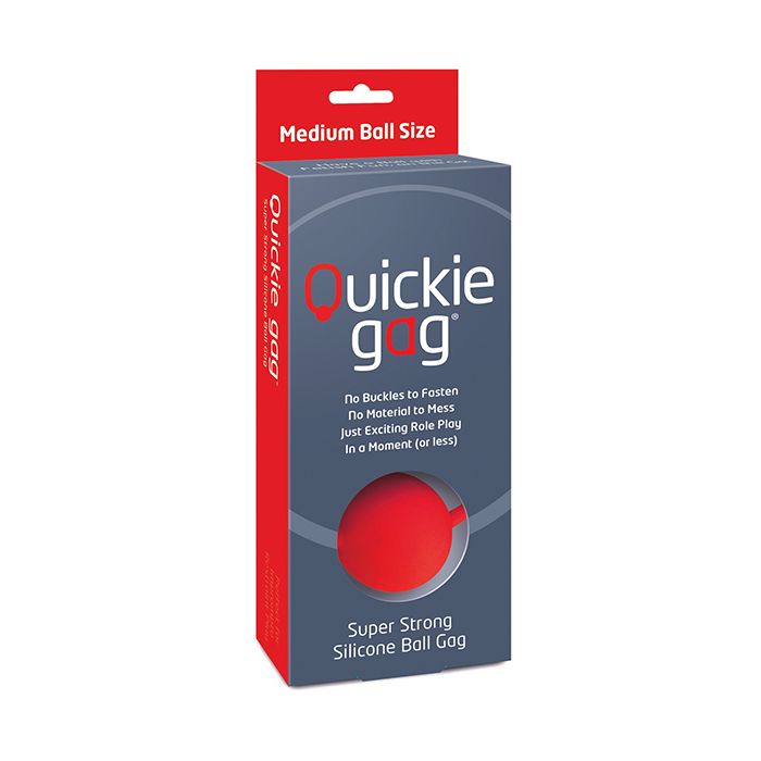 Quickie Ball Gag Medium - Red