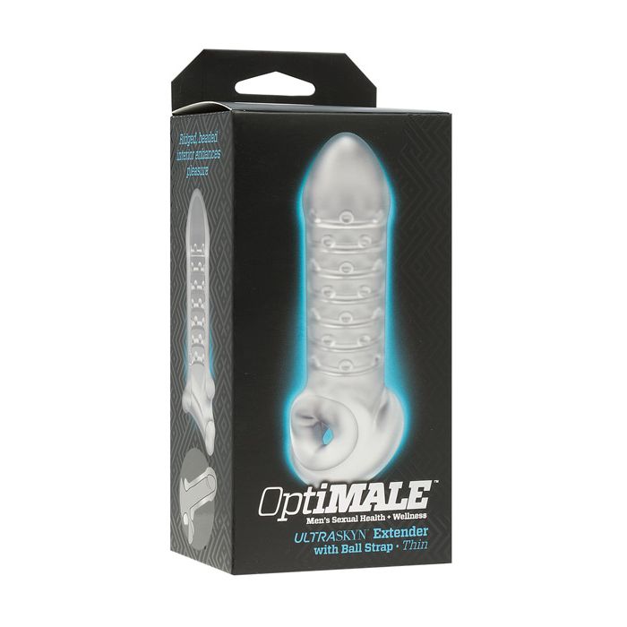 OptiMale Extender w/Ball Strap Thin - Frost
