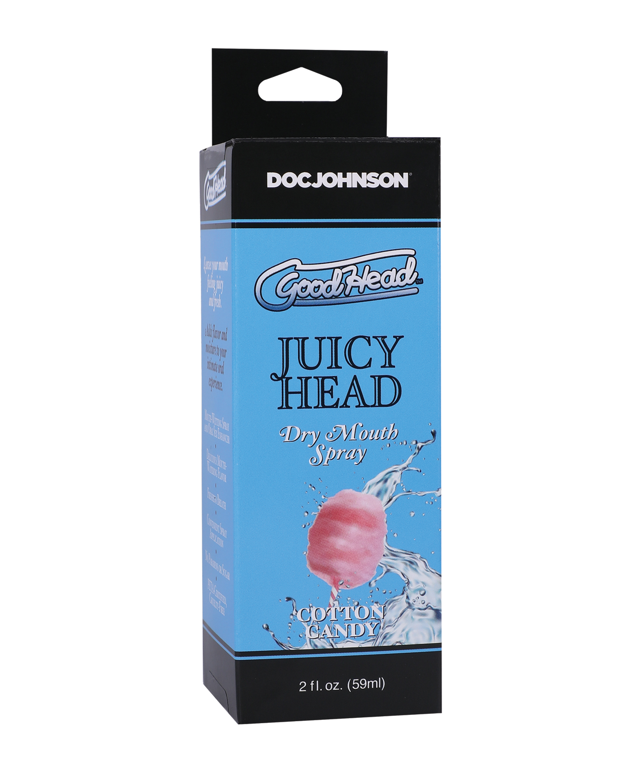 GoodHead Juicy Head Dry Mouth Spray - 2 oz Cotton Candy